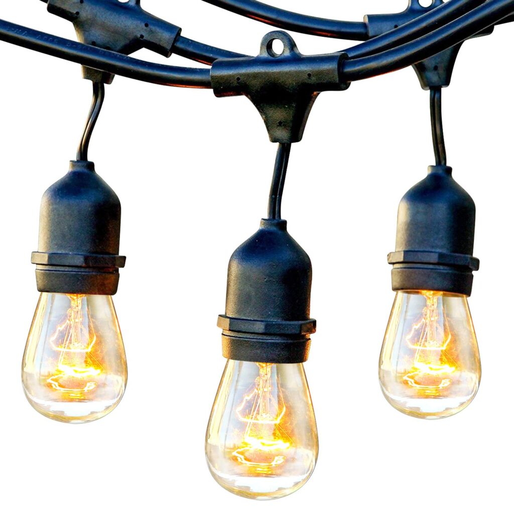 Brightech Ambience Pro Waterproof Outdoor String Lights Top 5 Best Outdoor Hanging Lights Reviews