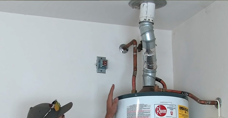 Installing a Combustion Air Vent for the Water Heater