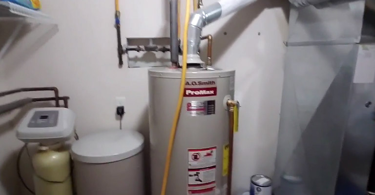 Downdraft Diverter Water Heater