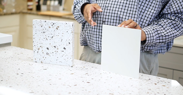 Differences in Corian vs Formica Solid Surfacing Countertops