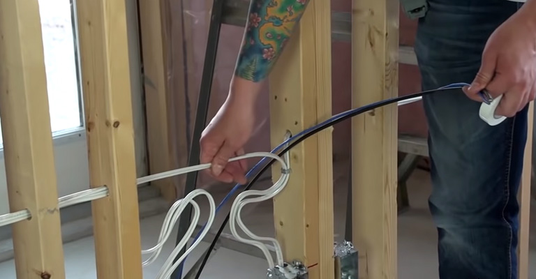 How to Run a Coax Cable in a New Construction