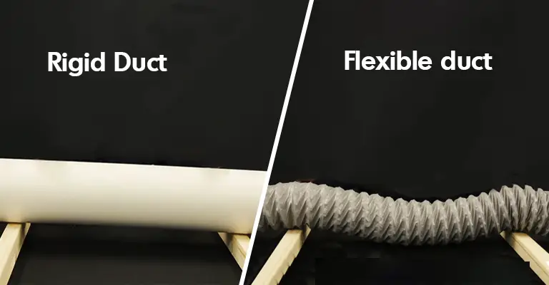 Rigid vs Flexible Duct
