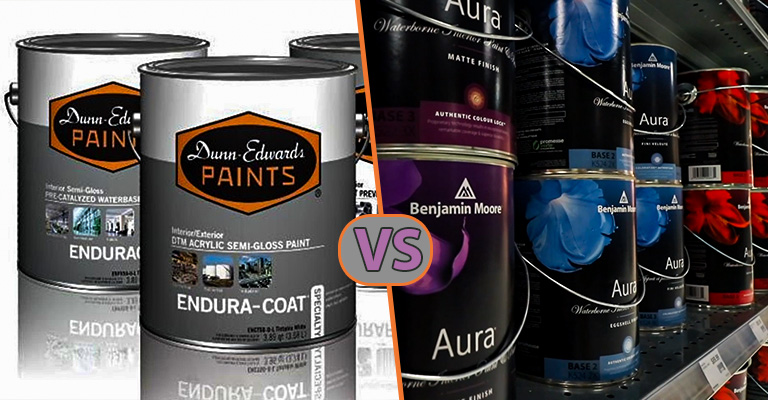 Paint War of Dunn Edwards vs. Benjamin Moore