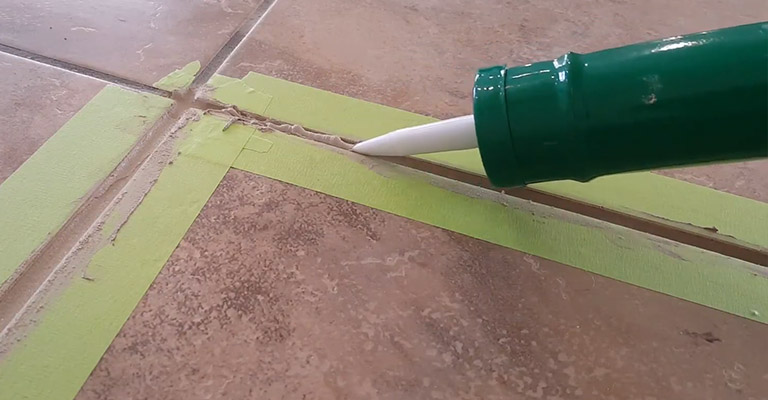 Fill In The Gaps With Caulk