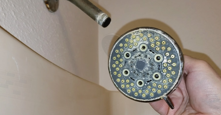 Clogged Shower Head