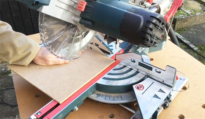 miter saw square cut