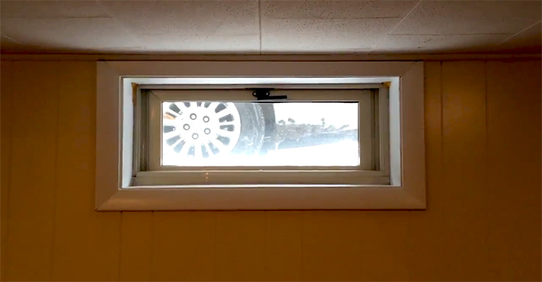 basement window