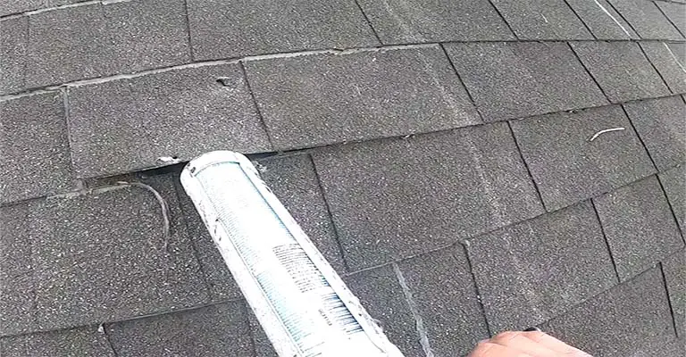 fixed roof leak