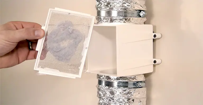 secondary lint traps for gas dryer