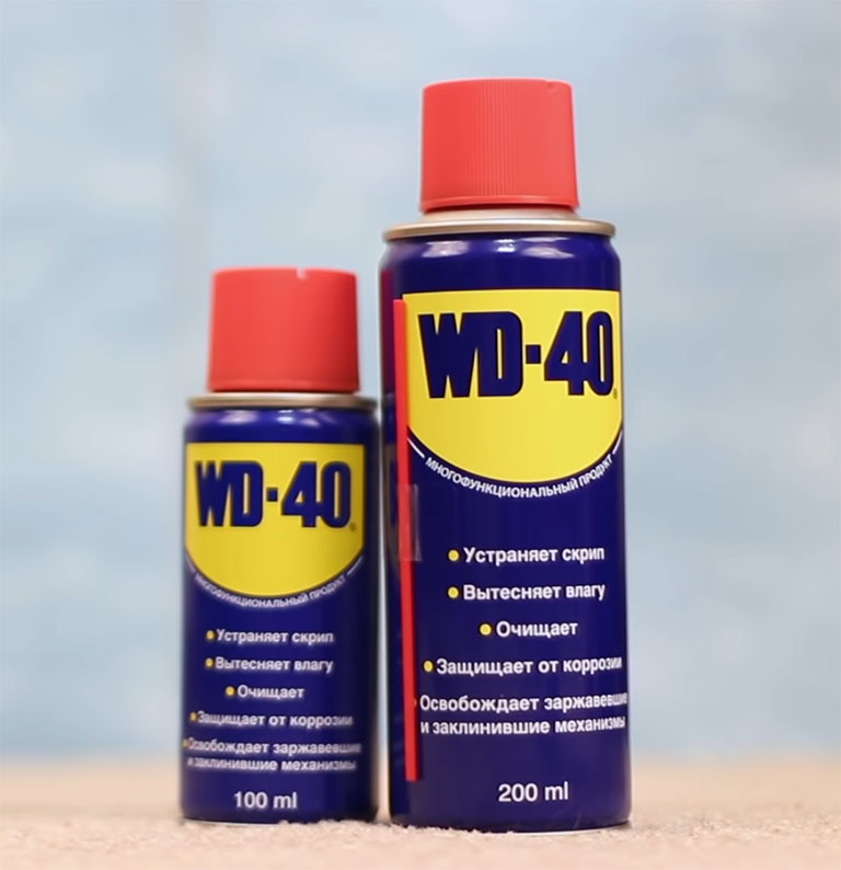 use WD-40