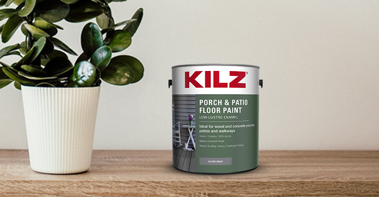 KILZ L573611 Interior/Exterior Latex Floor Paint