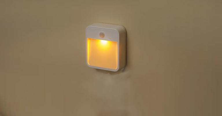 Mr. Beams MB 723 MB723 Battery-Powered Motion-Sensing LED Stick-Anywhere Nightlight