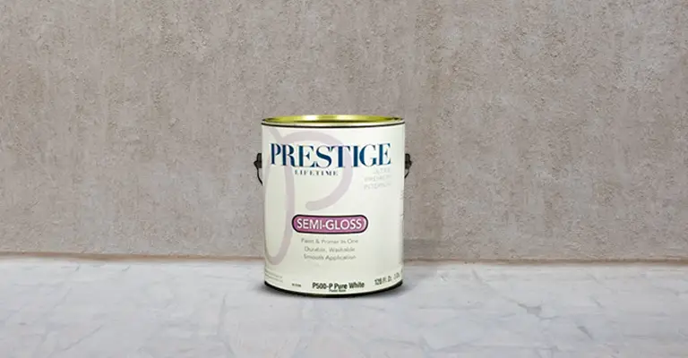 Prestige Paints Interior Paint and Primer in One, 1-Gallon, Semi-Gloss, Comparable Match of Sherwin Williams* Sedate Gray*