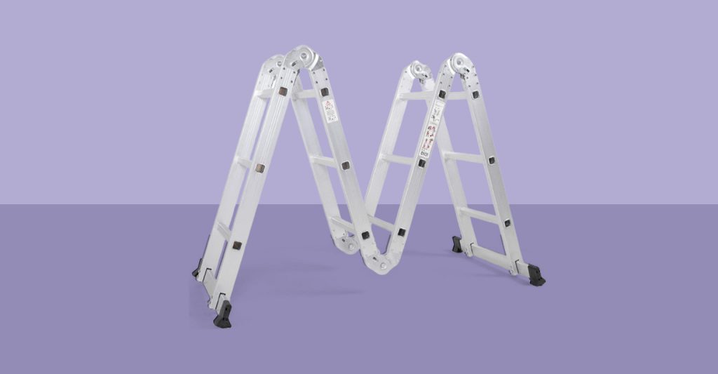 Lifewit 12.5ft Folding Ladder