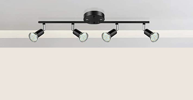 Unicozin LED 4 Light Track Lighting Kit