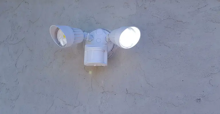 LEONLITE 2 Head LED Outdoor Security Floodlight Motion Sensor