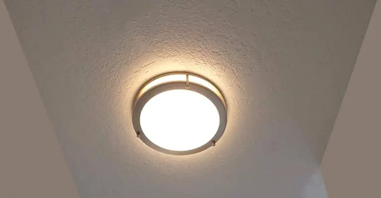 Drosbey 24W Ceiling Light Fixture, 10in Flush Mount Light Fixture, LED Ceiling Lamp