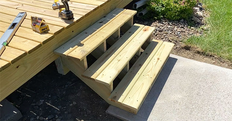 deck stairs