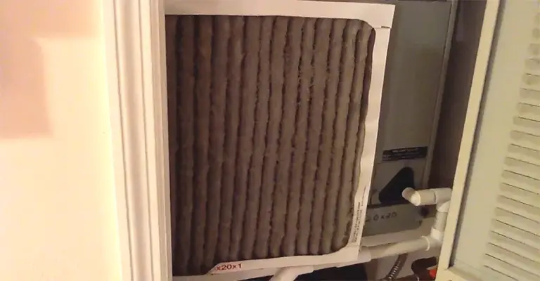 Dirty air filters or old air conditioner
