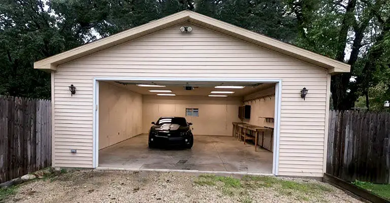 using Engineered Wood to side a garage