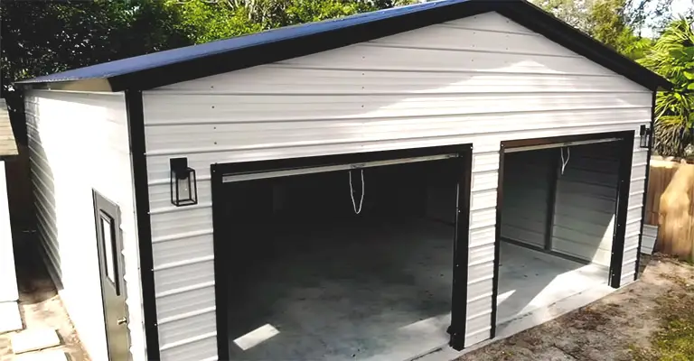 using Metal to side a garage