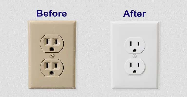 Paint On Electrical Outlets
