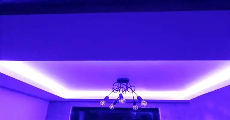 RGB Strips on Ceiling