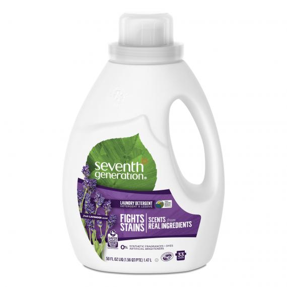 Seventh Generation Fresh Lavender Laundry Detergent Best Smelling Laundry Detergent and Fabric Softeners