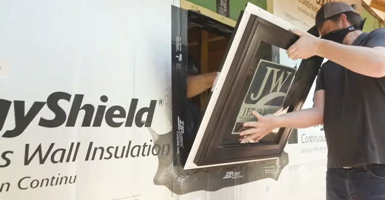 How to Install Windows With Foam Board