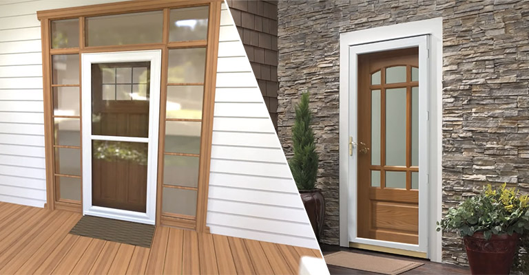 Larson vs. Andersen Storm Doors