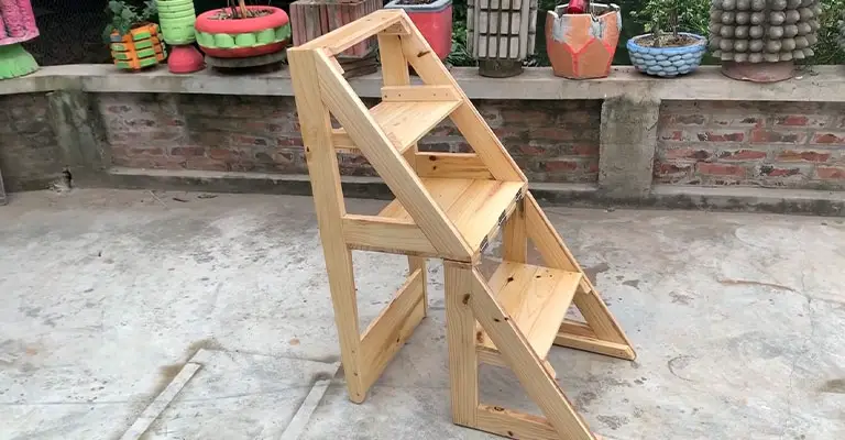 A Chair Or Step Stool