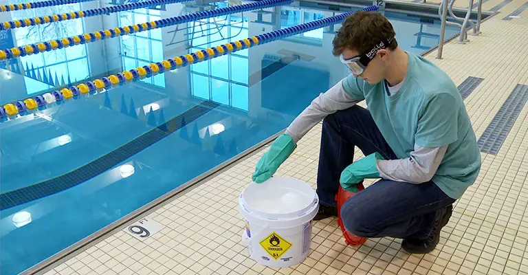 The Improper Handling Of Pool Chemicals