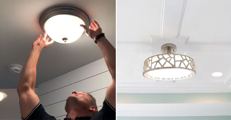 Characteristics of Semi Flush And Flush Mount Fixture