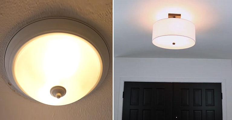 The Difference Between Flush Mount and Semi-Flush Mount