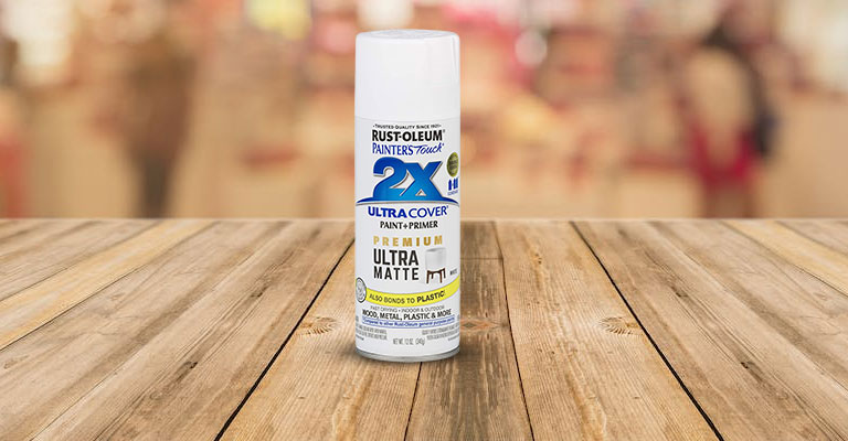 Rust Oleum 331181 Spray Paint Best Paint for Cardboard