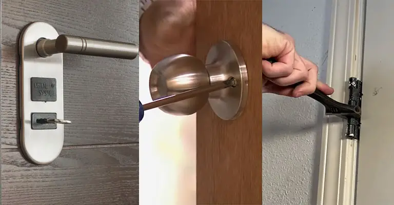 Door Handle Or Door Knob Sticking Or Stiff To Operate
