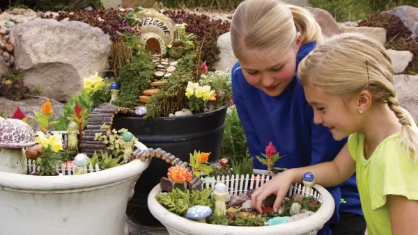 FairyGarden twogirls Ingenious Fairy Garden Ideas to Inspire Your Imagination