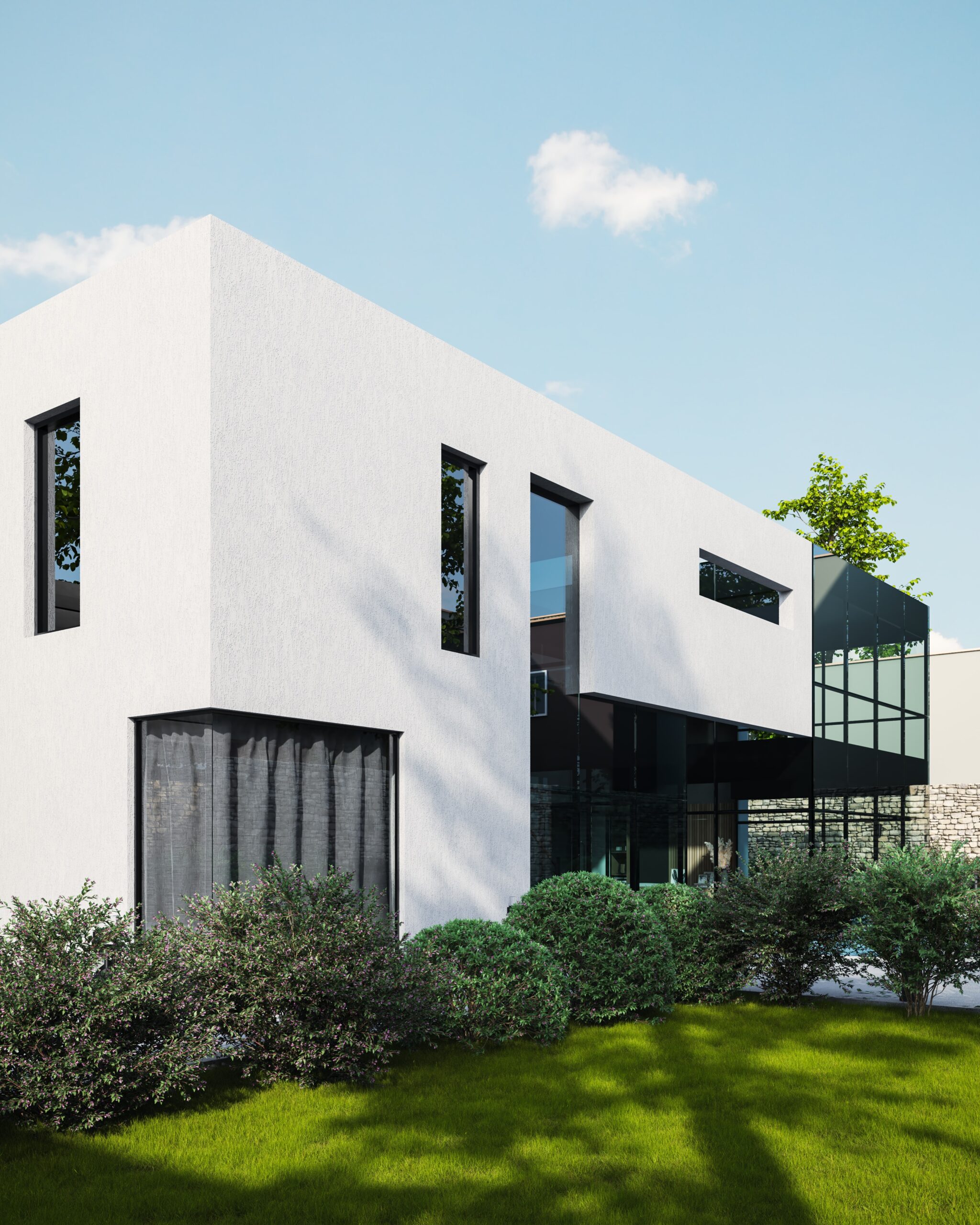 bilal mansuri R8F3tLZUWRs unsplash scaled Exterior Elegance: Elevating Modern Homes in Real Estate with 3D Rendering