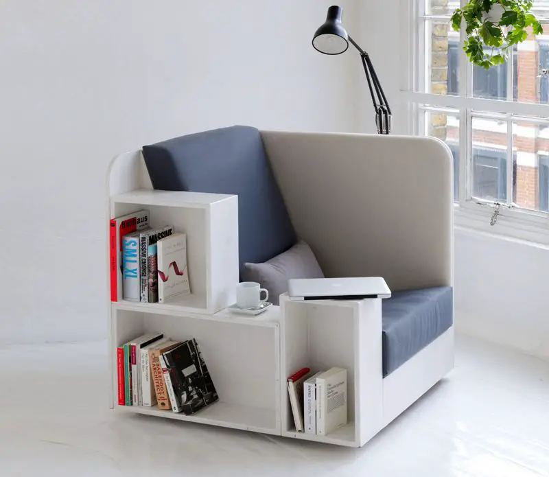 bookcase chair Bookcase Chair: Combining Comfort with Literary Flair