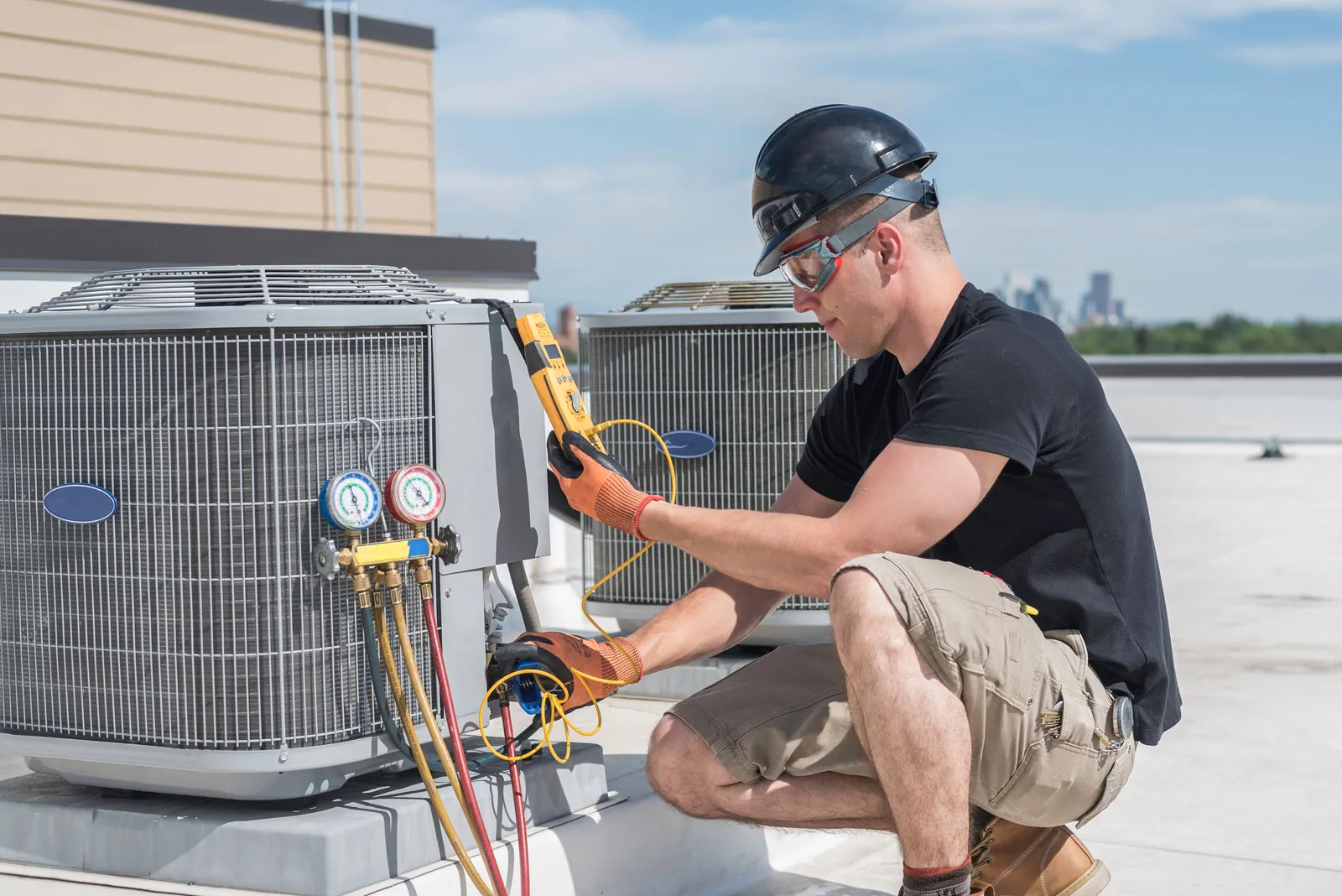 HVAC mechanical system technician Energy Efficiency: How Houston HVAC Contractors Make a Difference